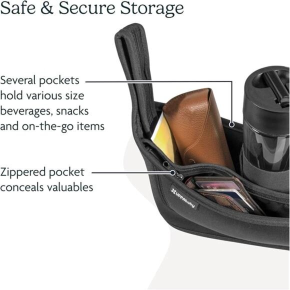 Carry-All Parent Organizer / Fits on Vista, Cruz,Minu,Minu Duo,G-Series Stroller - Picture 3 of 7
